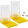 2 Pack Bee Water Feeder Beehive Bee Feeder Beekeeping Water Dispenser Honey Feeder Honey Beehive Entrance Feeder Bee Drinking Honey Beekeeping Equipment