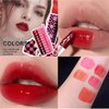 10 Colors Lip Tint, Color Tinted Lip Stain, Moisturizing Lip Balm Liquid Lipstick Makeup Hydrating Long Lasting Lip Gloss Multi-Use Lip Cheek Face Tint