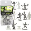 Mini Zombie Figures Playset 10 pc Toy Collection- Unique Zombie Action Figures for Stocking Stuffers, Xmas Gifts, Party Favors, Dioramas, Decorations & More- Compatible with Dungeons and Dragons RPG