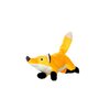 MIGHTY- Nature Fox - Squeaker-Multiple Layers. Made Durable, Strong & Tough. Interactive Play Dog Toy (Tug, Toss & Fetch). Machine Washable & It Floats. (Junior 2 Pack)