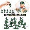 Golray Army Party Favors Camo Wristband Big Parachute Tanks Aircraft Keychain Army Men Soldier Figures Toys for Kids Boys Camouflage Military Camo Birthday Party Supplies Decoration Gift Bag Stuffers