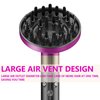 Upgraded Diffuser Attachment for Dyson Airwrap, Converting for Dyson Airwrap Styler to Hair Dryer Diffuser Attachment, for Airwrap Attachment Nozzle (M-Rose)
