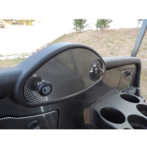 10L0L Universal Golf Cart Headlight Push Pull Switch for EZGO, Yamaha, Club Car, 12 Volt On Off Light Button, 1 Pack