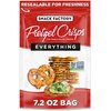 Snack Factory Everything Pretzel Crisps, Non-GMO, 7.2 OZ Resealable Bag