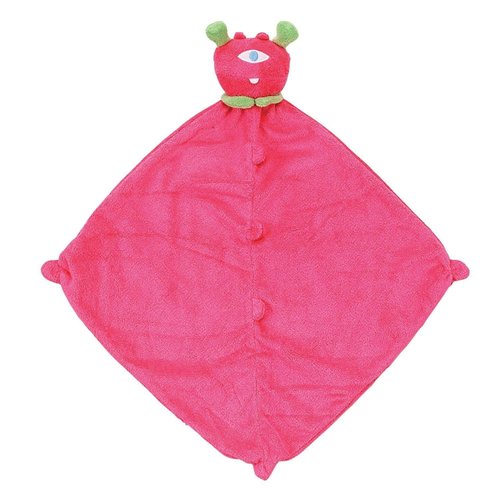 Angel Dear Monster Twin Set Blankies Box, Fuchisa Cyclops.