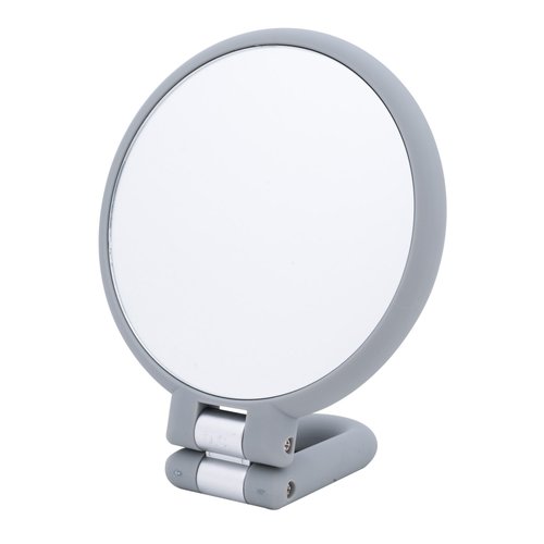 Danielle Magnification Folding Makeup Mirror, Grey, 15X