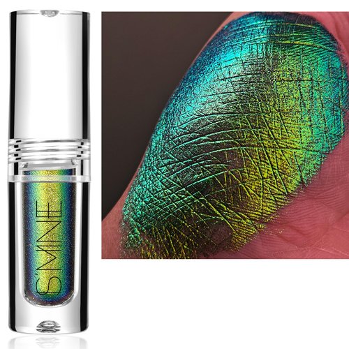 IS'MINE Glitter Liquid Eyeshadow, Chameleon Metallic Multi-Dimensional Holographic Highly Pigmented Multichrome Eyeshadows Makeup (#35)