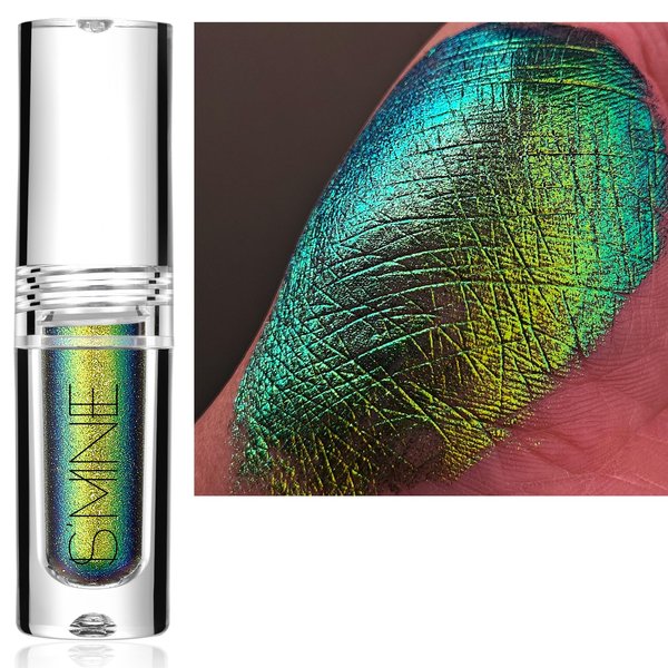 IS'MINE Glitter Liquid Eyeshadow, Chameleon Metallic Multi-Dimensional Holographic Highly Pigmented Multichrome Eyeshadows Makeup (#35)