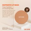 Deepwater Hydrating Lip Mask (.7 Oz) - Lip Sleeping Mask W/Sea Moss, Hibiscus Extract, Vitamin E, & More - Vegan Non-Sticky Sleep Lip Mask - Vanilla & Brown Sugar Flavored Overnight Lip Mask