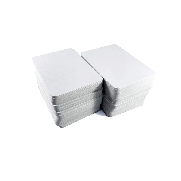 Apostrophe Games Miniature Blank Playing Cards (Matte Finish) 200 Blank Cards, 2.68" x 1.75", Half Size Poker Cards, Flash Cards, Board Game Cards