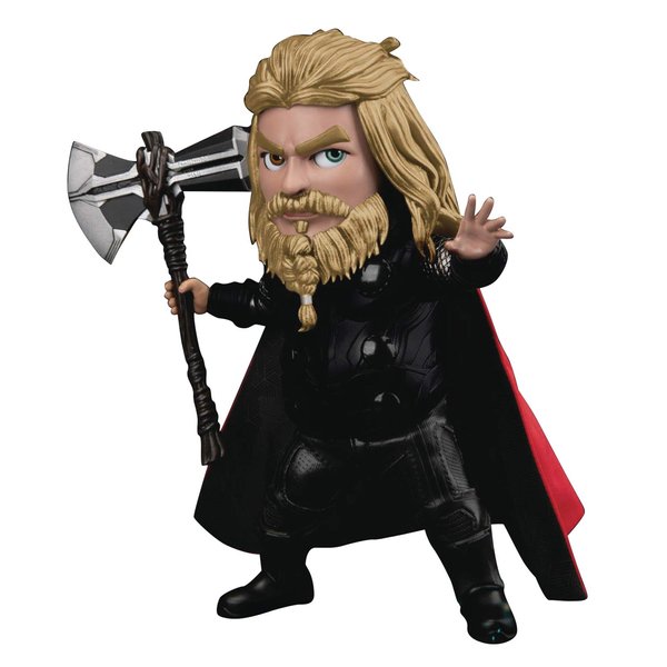 Beast Kingdom Avengers Endgame: Thor EAA-103 Egg Attack Action Figure, Multicolor