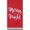 Creative Converting Winter Wonder Guest Towels, 8” x 4”, Multi-color