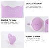 DOITOOL Face Wash Foam Maker for Face Wash, Facial Foamer Face Foam Maker Cute Foam Whip Maker, Facial Cleansing Tool Deep Skincare Cleaner Tools for Travel Household, Purple