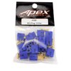 Apex RC Products 10 Male/Female EC3 Battery Connector Plugs - 10 Pairs #1525