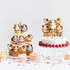 Guinea Pig Party Decorations,Hamster Birthday Party Supplies For Guinea Pig Party Supplies Includes Banner - Cake Topper - 12 Cupcake Toppers - 18 Balloons
