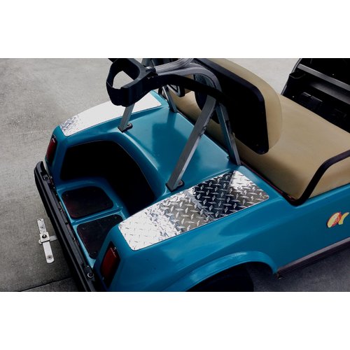 Fits Club Car Golf Cart Diamond Plate Fullsize No Step Covers