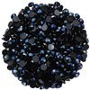 1440 Pcs SS20 5mm Flatback Rhinestones for Nails Art Crafts Glitter Round Shine Gems AB Crystals DIY Clothes Shoes （Black-Bottom Ink-Blue AB）