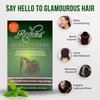 Reshma Beauty 30 Minute Henna Hair Color | Infused with Natural Herbs, For Soft Shiny Hair | Henna Hair Color/Dye, 100% Gray Coverage | Semi Permanent | Ayurveda Hair Products (Light Brown, Pack Of 1)