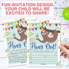 25 Sloth Birthday Invitations For Boys Birthday Invites For Girls - Kids Birthday Invitations Girl Birthday Party Invitations For Boys, Boys Birthday Invitations Kids Party Invitations For Girls