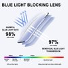 CHOFILORD Progressive Multifocus Reading Glasses for Women Men Blue Light Blocking Computer No Line Multifocal Readers (A1 Multicolor, 2.00, Diopters)