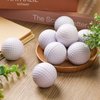 LovesTown 24PCS Golf Stress Ball, Foam Golf Practice Balls Golf Party Decorations White Squeeze Balls for Kids Golf Party Favors Indoor Outdoor