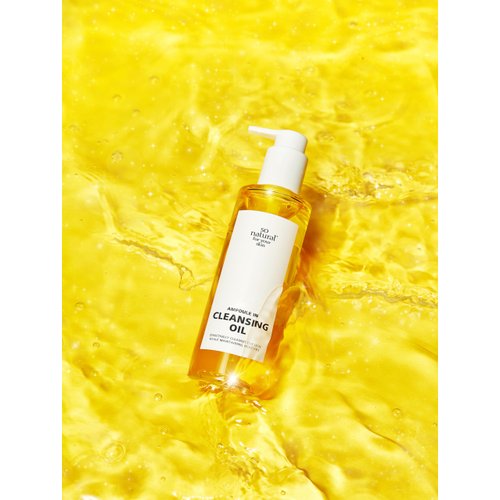 [So'natural Powder4room] Ampoule In Cleansing Oil 6.76 fl.oz (200ml) | A Non-drying Vegan Cleansing Oil | Korean Cleansing Oil | Korean Oil Cleanser | Deep Cleansing Oil | Pore Cleasing Oil