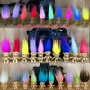 40pcs Luminous Mini Troll Dolls Glow in The Dark Vintage Action Figures Lucky Troll Dolls 1.2" Bodies, 2.3" Hair. Cake Toppers School Project, Arts and Crafts (40pcs)