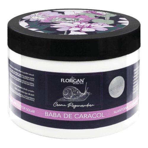Generic Face Cream Baba de Caracol with Alantoin, Collagen & Elastin 350g, Florigan, 12.35 Ounce (Pack of 1)