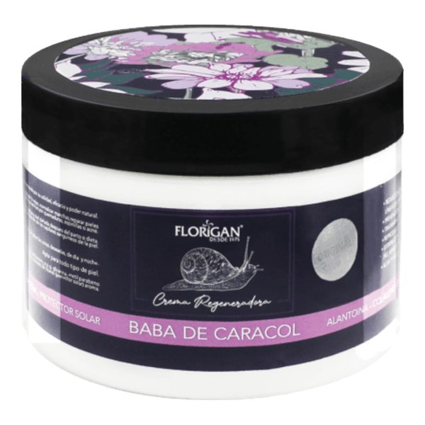 Generic Face Cream Baba de Caracol with Alantoin, Collagen & Elastin 350g, Florigan, 12.35 Ounce (Pack of 1)