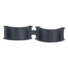 DGBRSM 4PCS Bicycle Handlebar Rubber Gasket Handlebar Stem Shim Spacer Adapters Bike Stem for Road Mountain Bikes Fits 22.2/25.4 mm to 31.8 mm Bike Stem