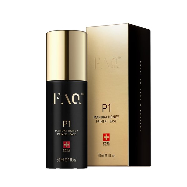 FAQ P1 Manuka Honey Conductive Primer 1 fl. Oz. - Nourishing, Anti Aging - Amino Acids - Antioxidant & Moisturizing - Skin Care Products - Dermatologist Tested - For All Skin Types