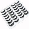 14 Pairs Short Mink Lashes Natural Look, 3D Wispy 12-18mm Cat-Eye Faux Mink Lashes Fluffy, Natural Wispy False Eyelashes Pack by Heracks (XK11)