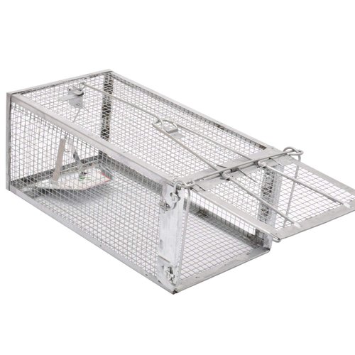 Kensizer Humane Rat Trap, Chipmunk Rodent Trap That Work for Indoor and Outdoor Small Animal - Mouse Voles Hamsters Live Cage Catch and Release
