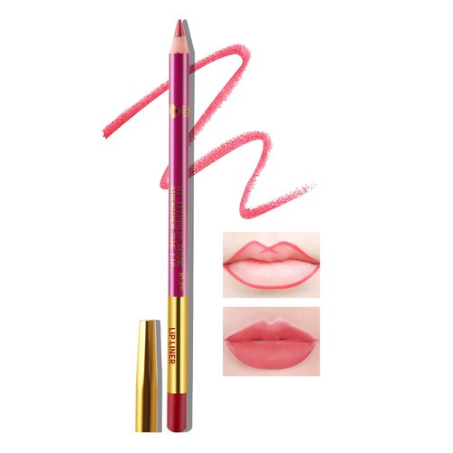 Boobeen Lip Liners Pencil Long Lasting Lip Liner Natural Lip Makeup Non-stick Nude Matte Lip Pencil Velvet Easy Color Lipstick Pencil Smooth Waterproof Red Lipliner