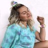 Tie Dye Scrunchies Elastics Hair Ties Cute Soft Scrunchy Hair Bands Hair Styling Accessories Party Favors for Women Girls