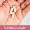 Pure for Her Vegan Original Stay Ready Fiber Supplement for Women | Digestive Support | Proprietary Formula with Aloe Vera | 160 Capsules