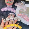 6PCS Cute Hair Claw Clips Transparent Hair Clamps for Women Thin Thick Curly Hair Styling - Strong Hold Hair Accessories