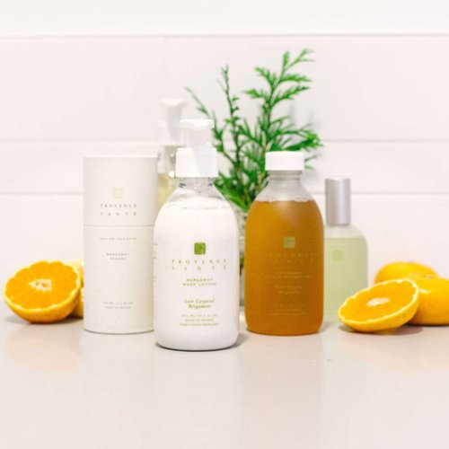 Provence Sante Body Lotion Anti Aging Cream Ultra Hydrating Heal & Restore Dry Skin Nurturing Moisturize Massage Made in France 10.2 Ounce (Bergamot)