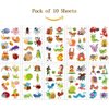 SIX VANKA (Pack of 10 Sheets) Insects Waterproof Temporary Tattoo Stickers for Kids Boys and Girls, Party Favors Decorations