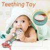Baby Music Rattle Toy, Baby Teething Toy for Infants 6-12-18 Months Toddlers Sensory Toys Baby Boy Girl Gifts (Grizzlies)