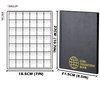 420 Pockets Coin Albums - 28x29 mm/1.1x1.1 inch Pocket Black Coin Book 10 Pages Coin Collection Holder Letter Size Coin Storage Book CS0242BK