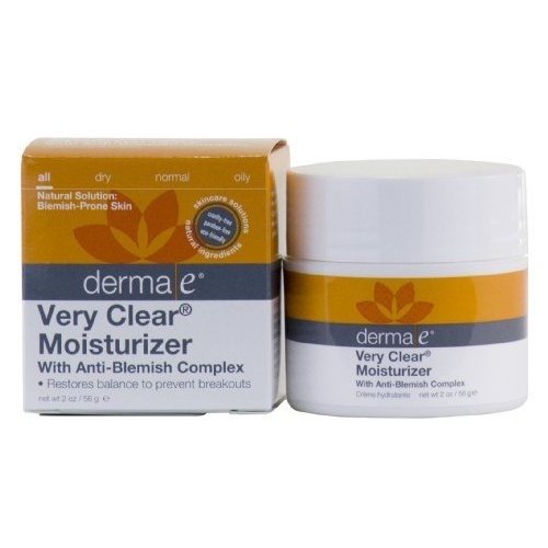 Derma E Acne Oil-Control Matte Moisturizer – Day and Night Spot Treatment Cream with Active Salicylic Acid – Soothing and Balancing Face Cream Gently Exfoliates and Reduces Irritation, 2 Oz