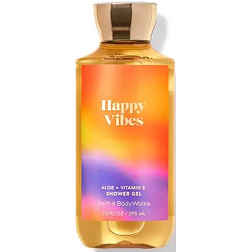 Bath & Body Works Signature Collection Shower Gel For Women10 fl oz (Happy Vibes)