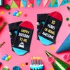 Zmart Gifts for 10 Year Olds 10th Birthday Gifts for Tween Girls Boys, Gifts for Boys Girls Age 10, Crazy Silly Funny Ten Year Old Socks for Kids
