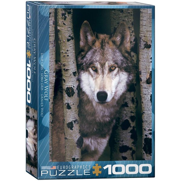 Eurographics Gray Wolf 1000-Piece Puzzle