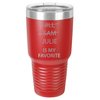 Customizable My Favorite Child Funny Tumbler with Name, Custom Mom & Dad Gifts, Christmas Gifts from Son Daughter, Christmas Funny Gifts for Parents, Birthday Gifts for Dad Mom