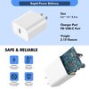 Long Apple iPhone Fast Charger,Fast Charging iPhone 2Pack PD Type C Wall Charger Fast Charging Apple Adapter 6.6FT USB-C to Lightning Cable Apple Chargers for iPhone 14/13/12/Pro/Max/11/XR/X/8/SE/iPad