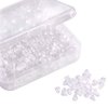 Clear Earring Back 4 mm Silicone Clear Earring Clutch Safety Backings 1200 Pieces