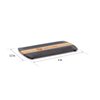 Premium Natural Ox horn and Sandalwood Dual-Action Beard Comb with Black Protective Case – the Perfect Beard & Mustache Grooming Companion & Gift for Men – by Man & Mane
