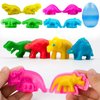 FRIMOONY Dough Tools Set for Kids, Various Plastic Animal Molds, Rolling Pins, for Creative Dough Cutting, 44 Pieces